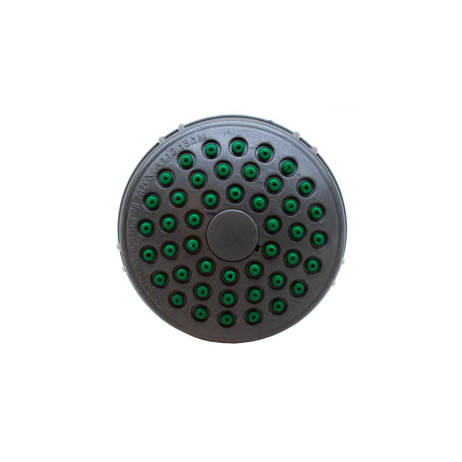 ROSETA PARA DUCHA CONICO C/PUNTOS VERDES LH-818