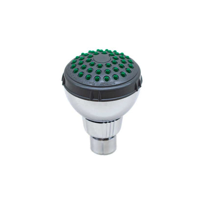 ROSETA PARA DUCHA CONICO C/PUNTOS VERDES LH-818