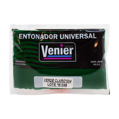 ENTONADOR VERDE OSCURO UNIV P/PINTURA 30CC VENIER