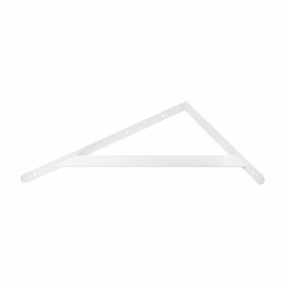 SOPORTE METALICO BLANCO 35X22 CM P/ESTANTE LH-2942
