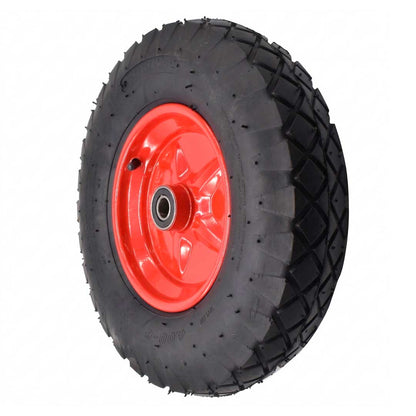 RUEDA INFLABLE 4.00-8 CON DOBLE RULEMAN LH-2776