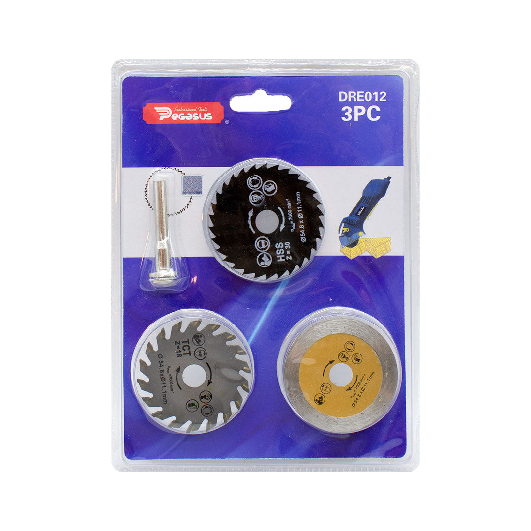 DISCO 3PZ MULTIUSO EN BLISTERS LH-4134