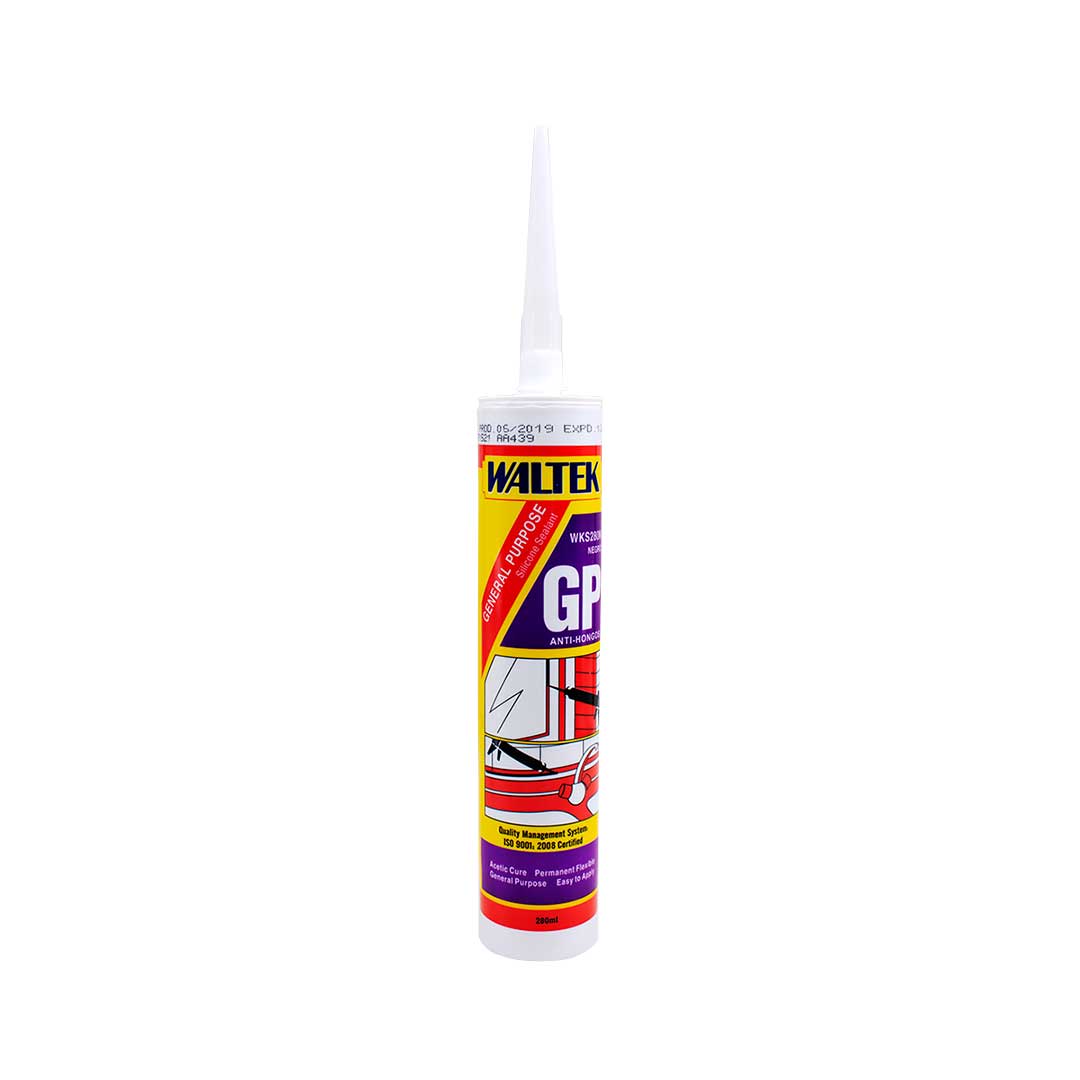 SILICONA 280 ML MULTIUSO NEGRO WALTEK WKS280N
