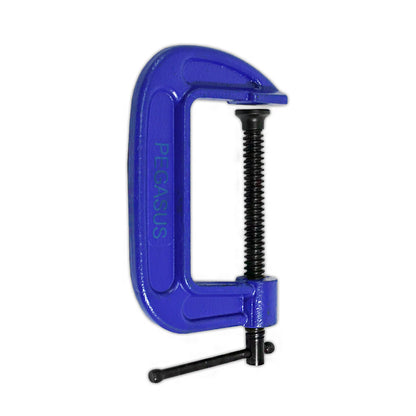PRENSA TIPO G 3” METALICA AZUL PEGASUS  PRG003