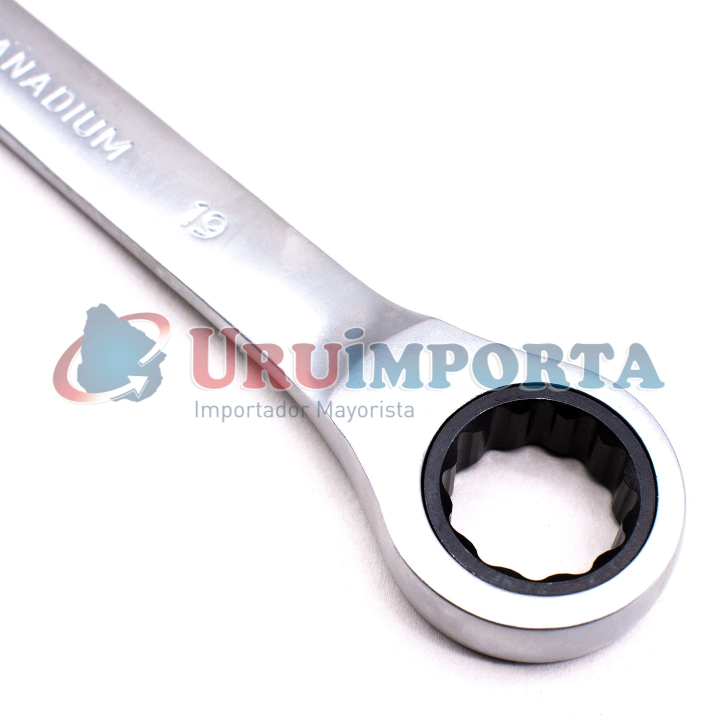LLAVE COMBINADA FIJA C/CRICKE 7PZ 8-19MM WORKTOOLS