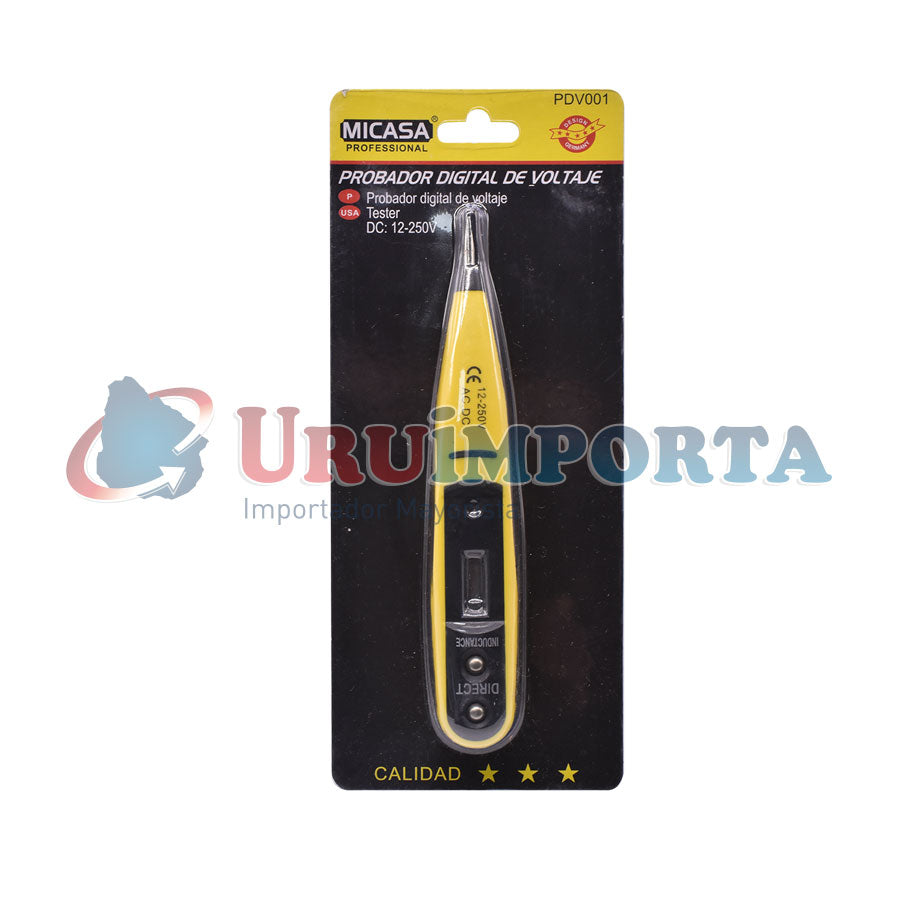 TESTER TIPO LAPIZ AC/DC 12-250V MICASA LH-2630