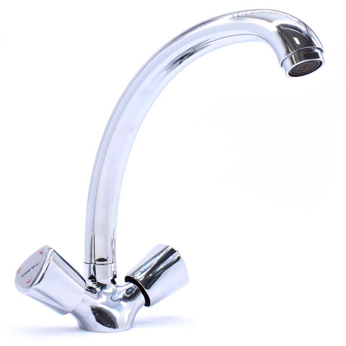 GRIFO DOBLE COMANDO P/ALTO MESADA ITALOMIX LH-2741