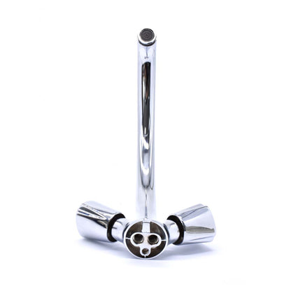 GRIFO DOBLE COMANDO P/ALTO MESADA ITALOMIX LH-2741