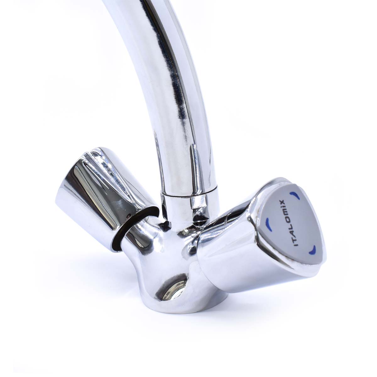 GRIFO DOBLE COMANDO P/ALTO MESADA ITALOMIX LH-2741