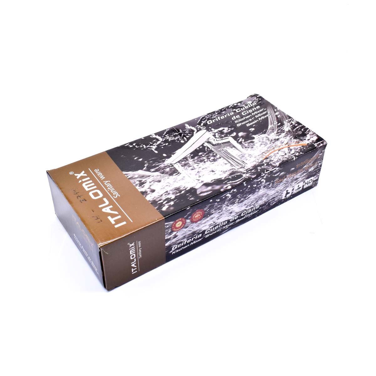 GRIFO DOBLE COMANDO P/ALTO MESADA ITALOMIX LH-2743