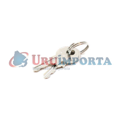 CANDADO DE HIERRO GRIS 20MM TRI-ROOM LH-1268
