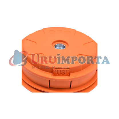 CARRETE PARA BORDEADORA CON BASE METALICA LH-2649