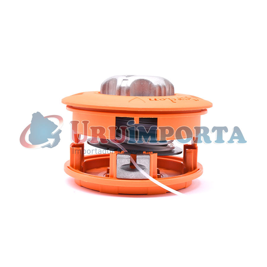 CARRETE PARA BORDEADORA CON BASE METALICA LH-2649