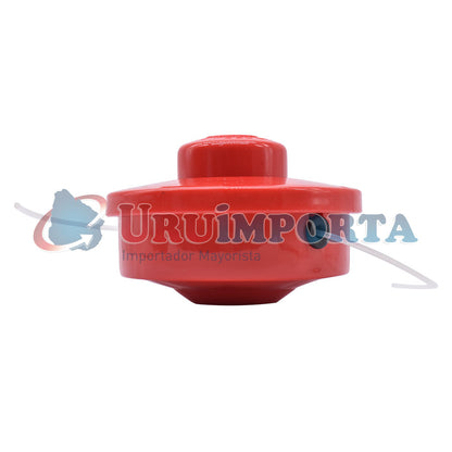 CARRETE PARA BORDEADORA PLASTICO ROJO LH-2651