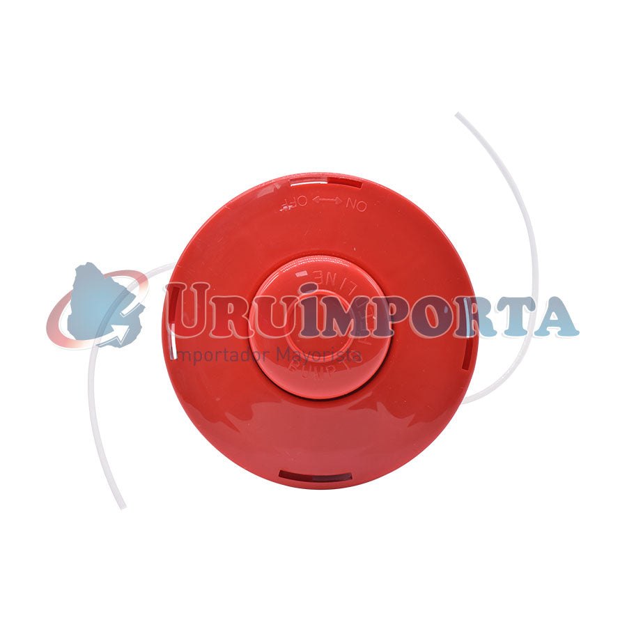 CARRETE PARA BORDEADORA PLASTICO ROJO LH-2651