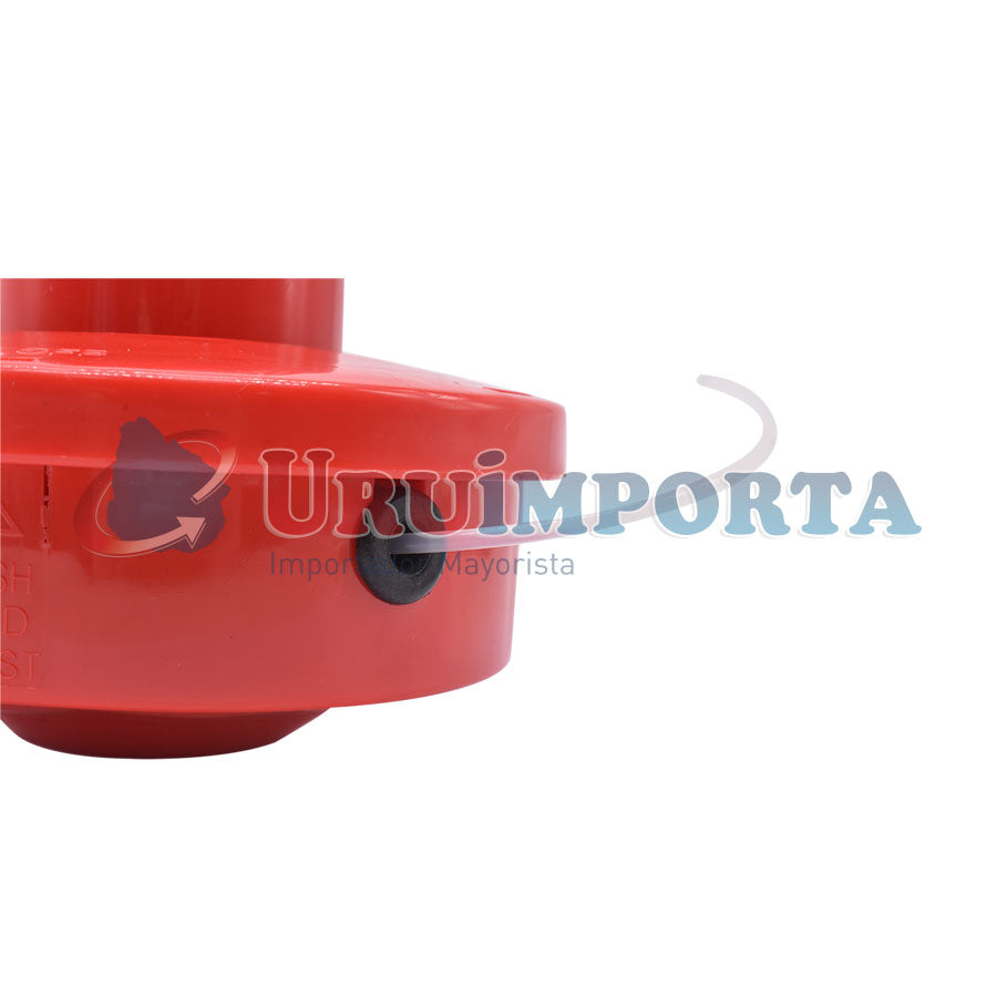 CARRETE PARA BORDEADORA PLASTICO ROJO LH-2651