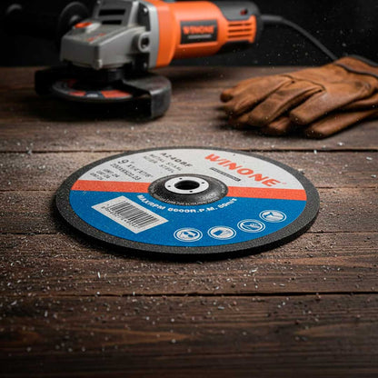 DISCO DESBASTE METAL 9” 6MM WINONE LH-2747