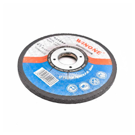 DISCO DESBASTE METAL 4 1/2” 6MM WINONE LH-2745