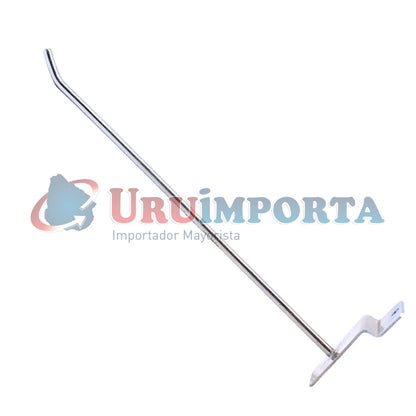 GANCHITO 5CM CROMADO PARA PANEL RANURADO LH-1702