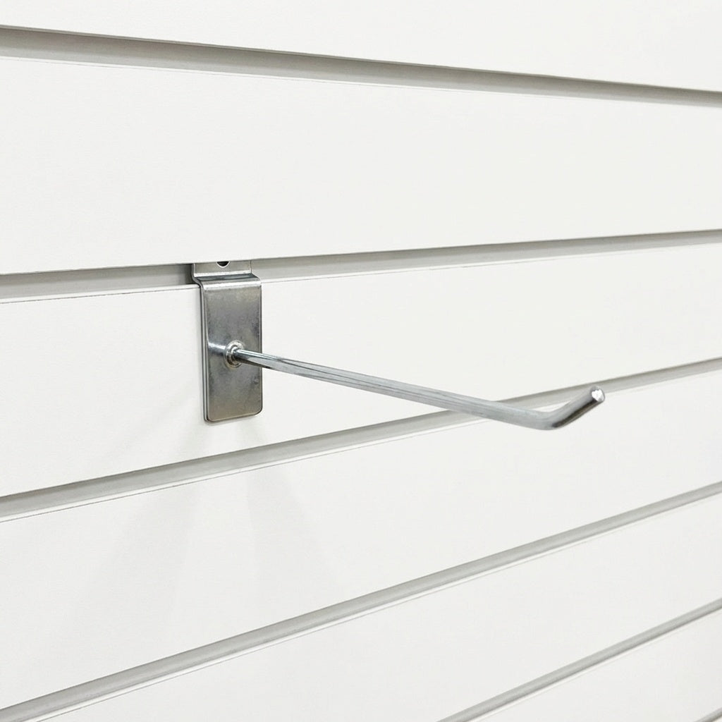 GANCHITO 10CM CROMADO PARA PANEL RANURADO LH-1703