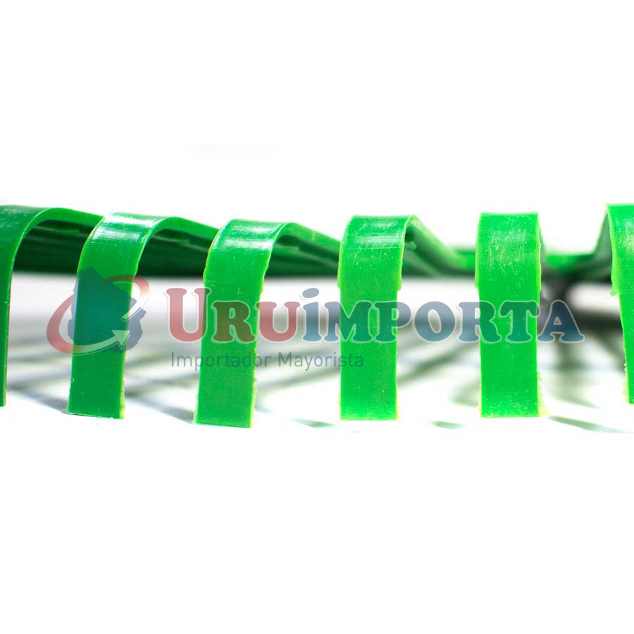 ESCOBILLA VERDE 27D PLAST C/CABO P/JARDIN LH2368
