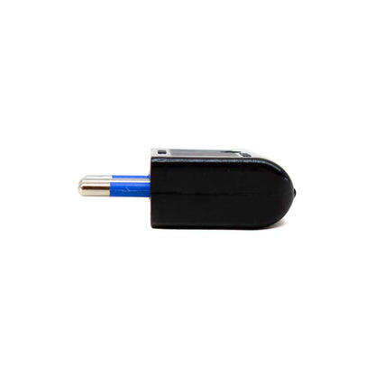 FICHA PLANO 10 AMP 3PATAS NEGRA LED LIFE SL1037