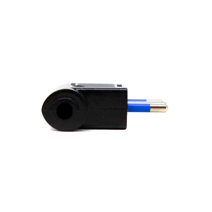 FICHA PLANO 10 AMP 3PATAS NEGRA LED LIFE SL1037