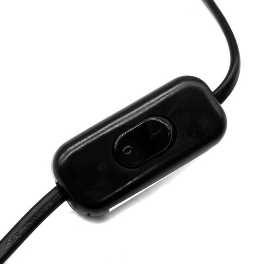 INTERRUPTOR 4AMP C/CABLE NEGRO LED LIFE 203088