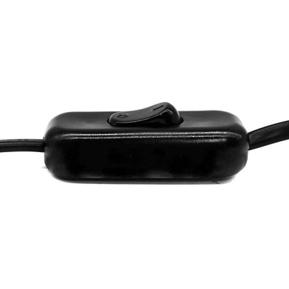 INTERRUPTOR 4AMP C/CABLE NEGRO LED LIFE 203088
