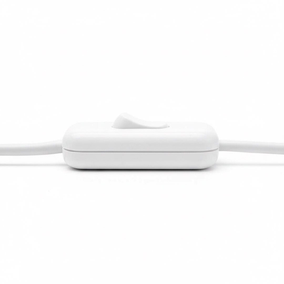 INTERRUPTOR 4AMP C/CABLE BLANCO LED LIFE 203088