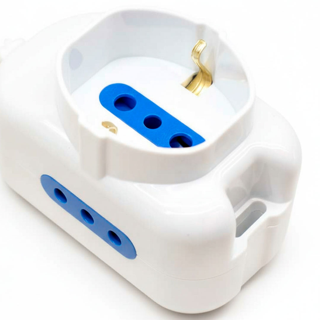 ALARGUE 1SCHUKO 2MODU 5M BLANCO LED LIFE 203074-5M