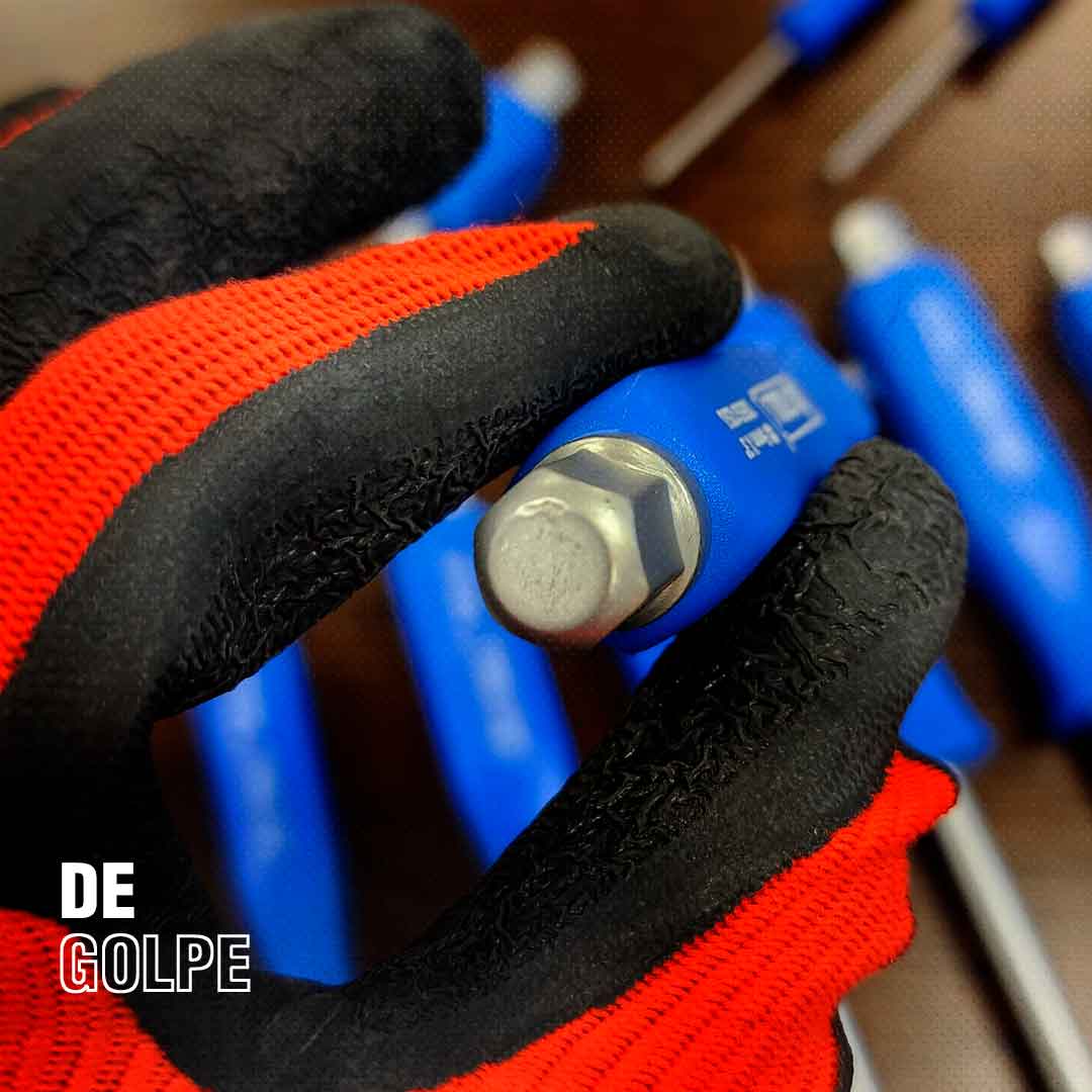 DESTORNILLADOR DE GOLPE 12PZ AZUL UYUST DEG12SU