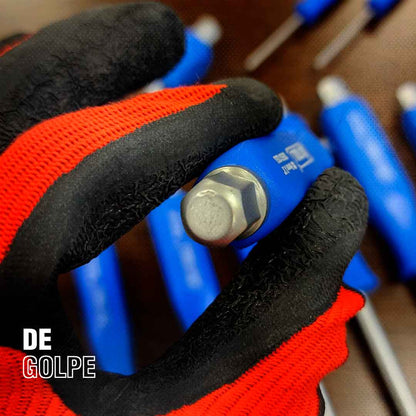 DESTORNILLADOR DE GOLPE 12PZ AZUL UYUST DEG12SU