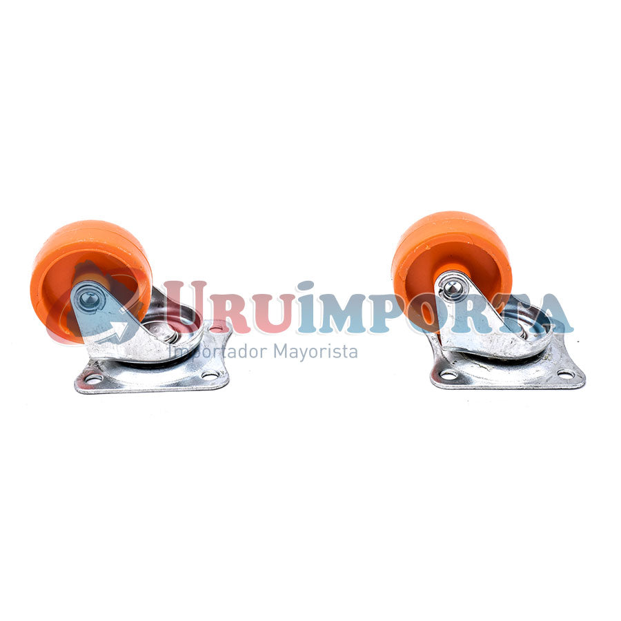 RUEDA NARANJA 30MM 4PZ EN BLISTERS LH-2491