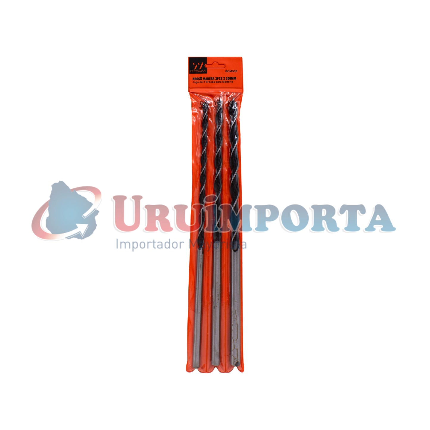 MECHA P/MADERA 3PZ 300MM 8-10-12MM BCM303