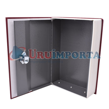 CAJA FUERTE 15CMX24CM IMITACION LIBRO LH-1665