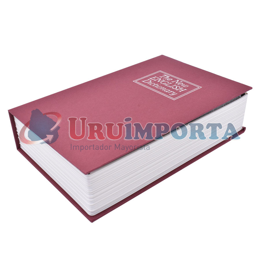 CAJA FUERTE 15CMX24CM IMITACION LIBRO LH-1665
