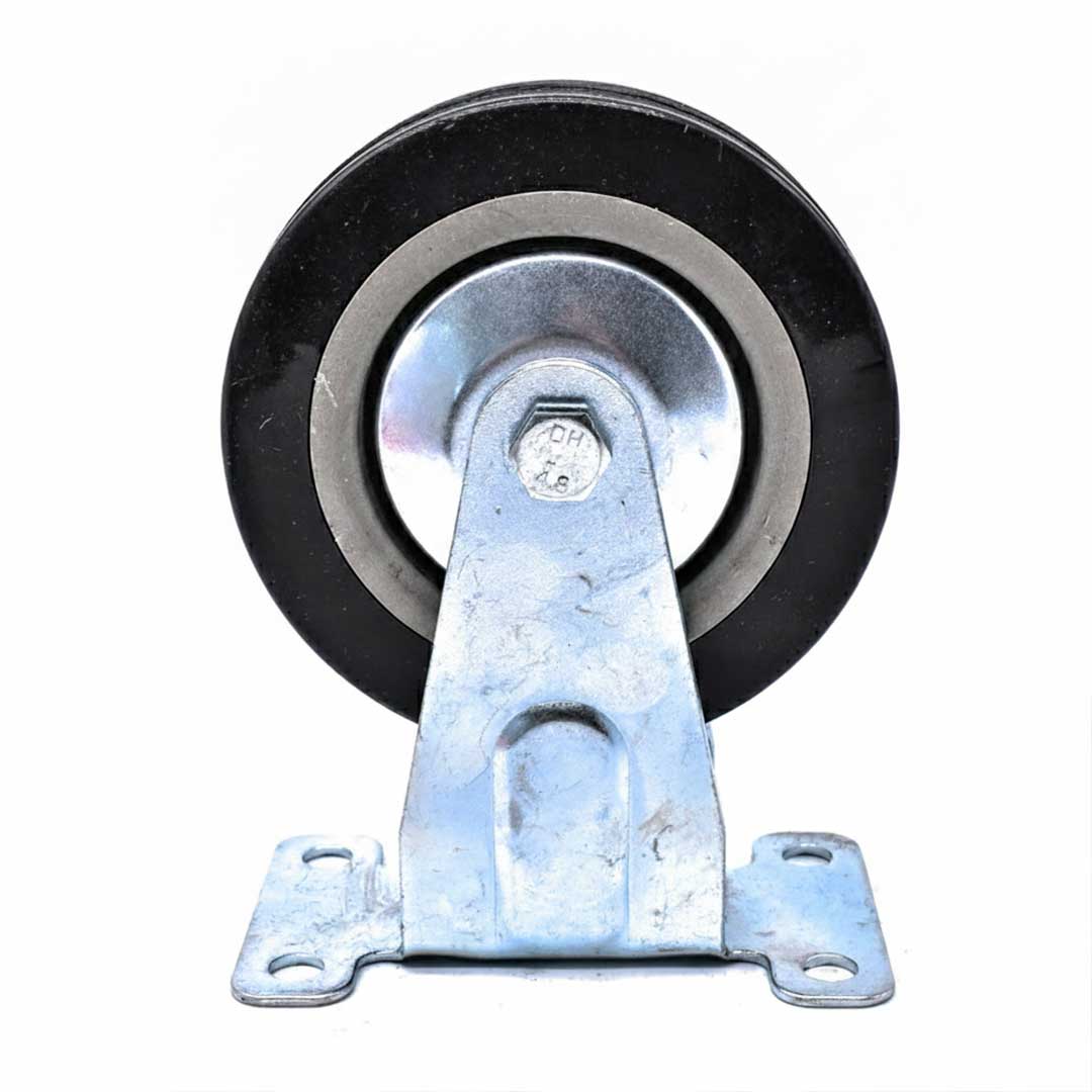 RUEDA FIJA 4″ DE GOMA-METAL LH-2467