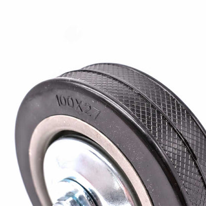 RUEDA FIJA 4″ DE GOMA-METAL LH-2467