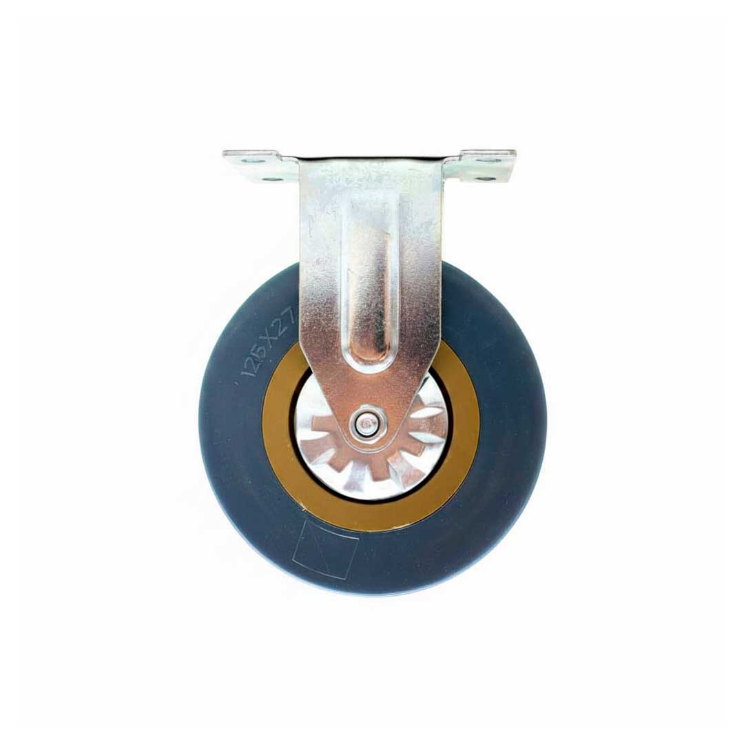 RUEDA FIJA 5″ DE GOMA-METAL LH-2468