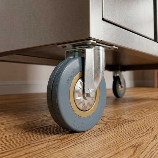 RUEDA FIJA 5″ DE GOMA-METAL LH-2468