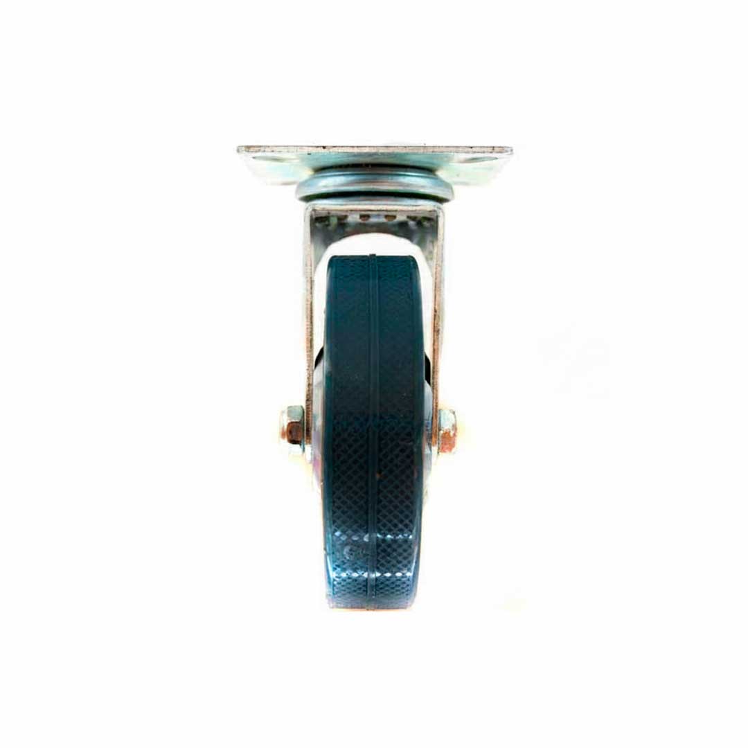 RUEDA GIRATORIA 4″ DE GOMA-METAL LH-2472