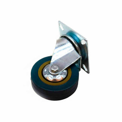 RUEDA GIRATORIA 4″ DE GOMA-METAL LH-2472