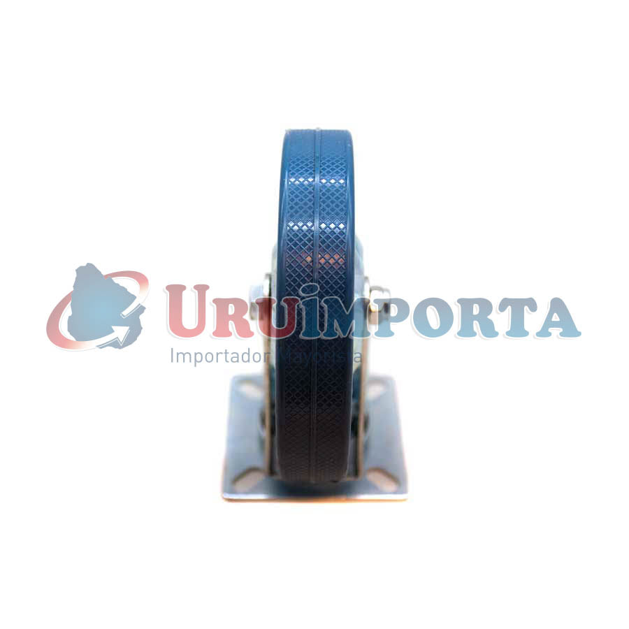 RUEDA GIRATORIA 5″ DE GOMA-METAL LH-2473