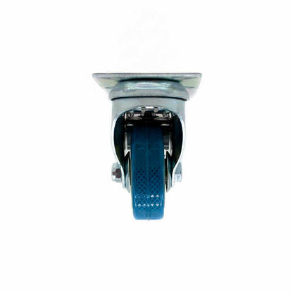 RUEDA GIRATORIA CON FRENO 2″ GOMA-METAL LH-2474