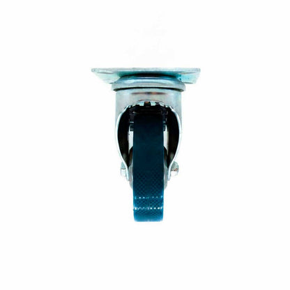 RUEDA GIRATORIA CON FRENO 3″ GOMA-METAL LH-2476