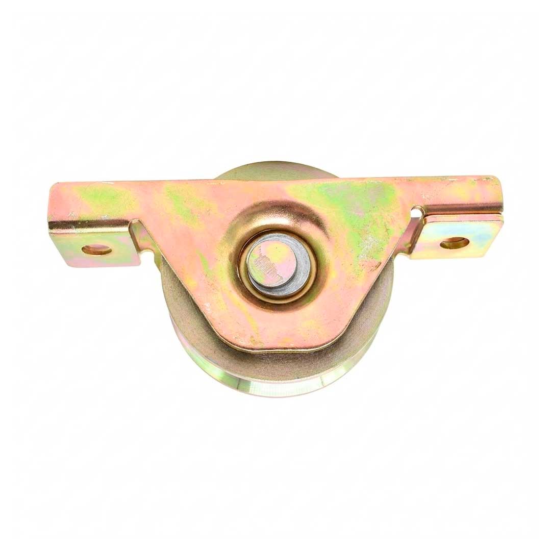 RUEDA PARA PORTON  70X20MM CON SOPORTE LH-2484