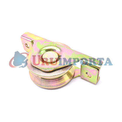 RUEDA PARA PORTON  70X26MM CON SOPORTE LH-2485