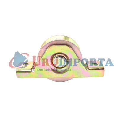 RUEDA PARA PORTON  70X26MM CON SOPORTE LH-2485