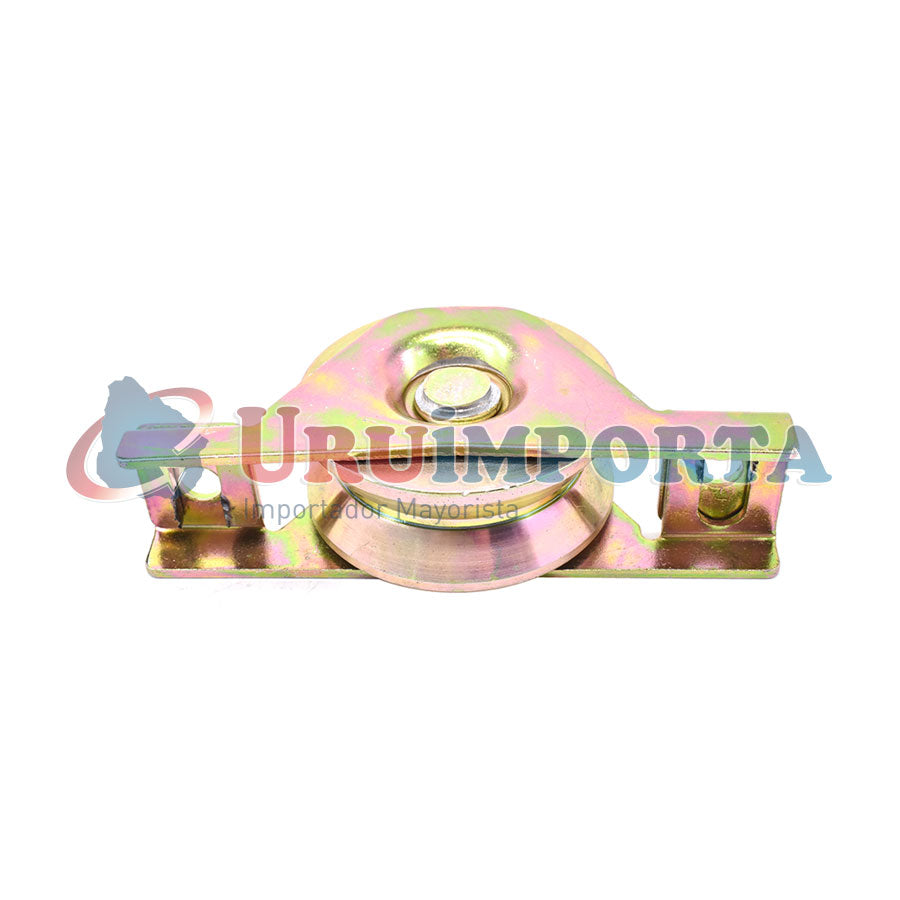 RUEDA PARA PORTON  70X26MM CON SOPORTE LH-2485